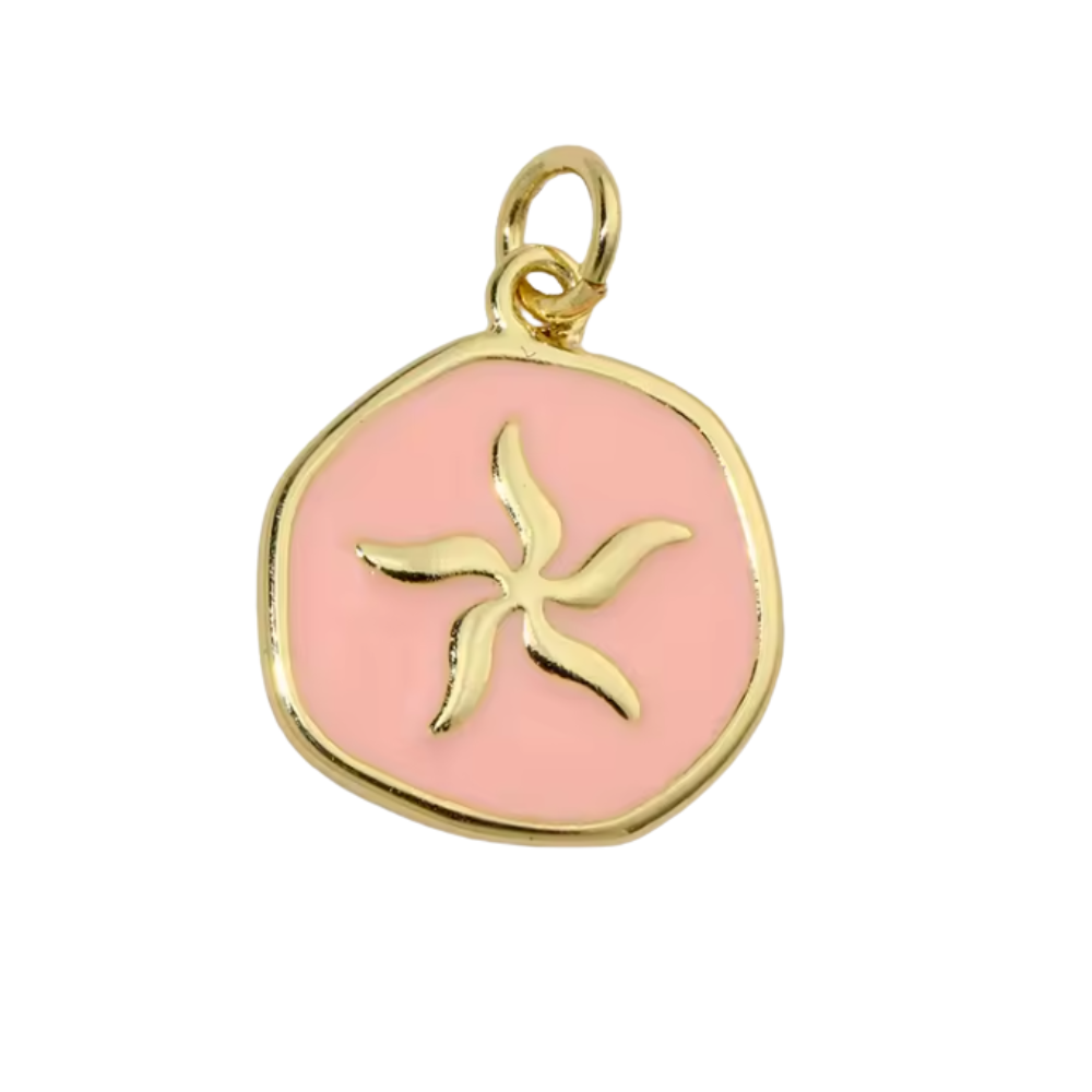Cercle rose étoile