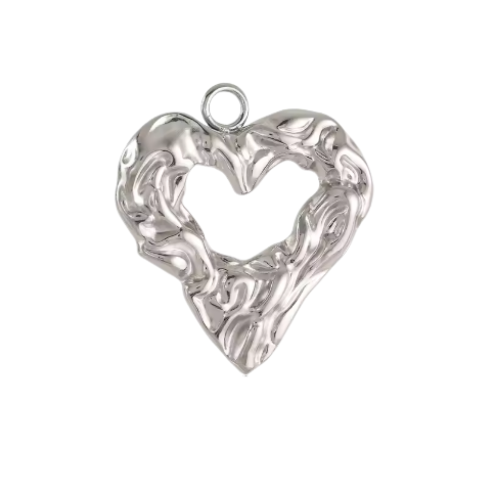 Coeur argenté 3